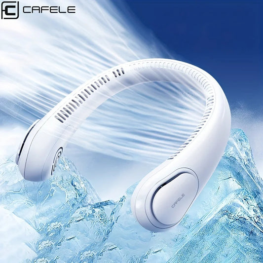 Portable Neck Fan Wearable Bladeless Fan Sound-off Air