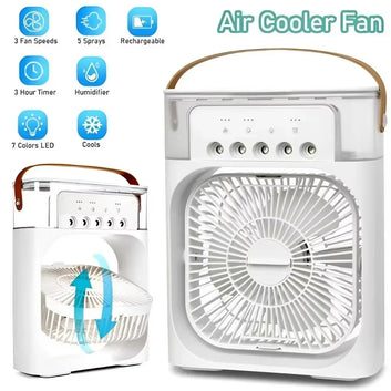 Tax excluded, add at checkout if applicable Portable humidifier fan three in one