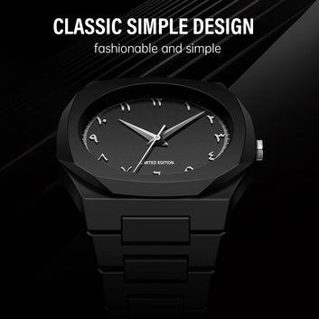 Middle East Arabic Digital Plastic Strap Quartz Men's Watch
