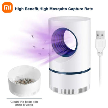 Electric Fly Bug Mosquito Insect Killer LED Light Trap Control Lamp